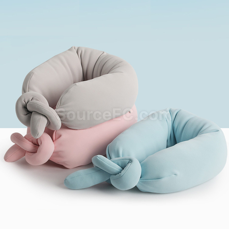 Customization Macaron Color Soft Neck Pillow Promotional Products