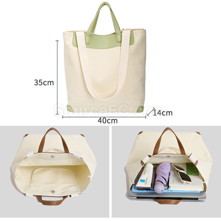Customization PU Handheld Canvas Bag Promotional Products
