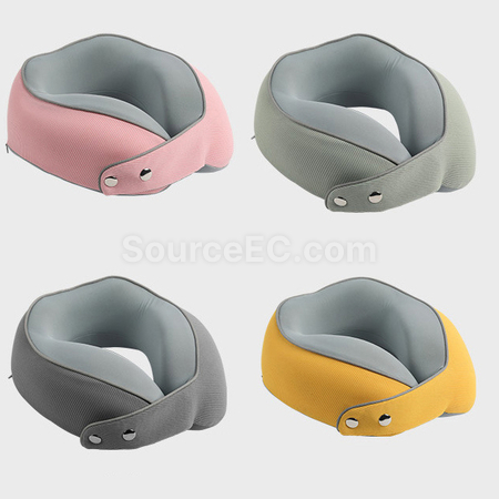 Customization Foldable Storage Memory Cotton Neck Pillow Promotional Products