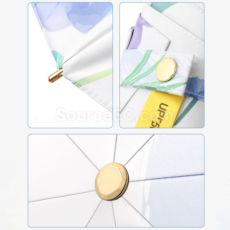 Customization Double Layer Folding Umbrella Promotional Products