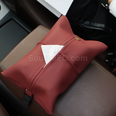 Customization Leather tissue cover Promotional Products
