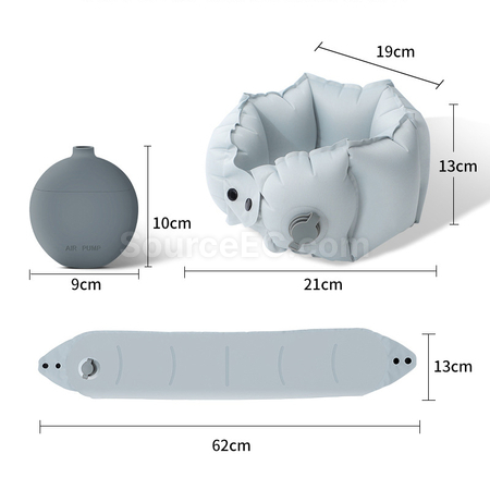 Customization Press Inflatable U-shaped Pillow Promotional Products