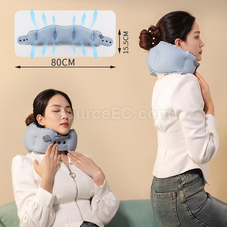 Customization Press Inflatable U-shaped Pillow Promotional Products