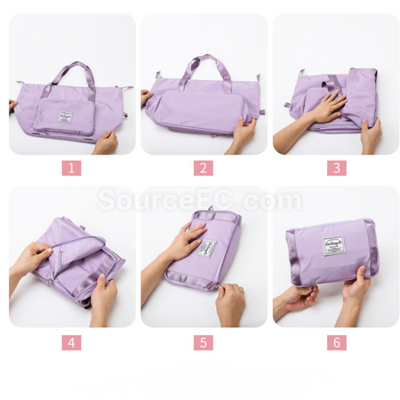 Customization Foldable And Expandable Large Capacity Travel Bag Promotional Products