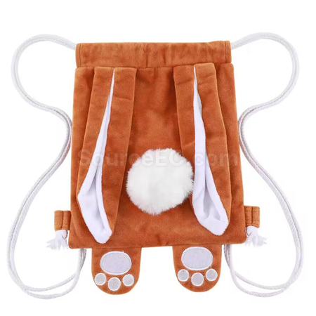 Customization Easter Bunny Drawstring Bag Promotional Products