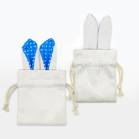 Customization Easter Bunny Ear Drawstring Bag Promotional Products