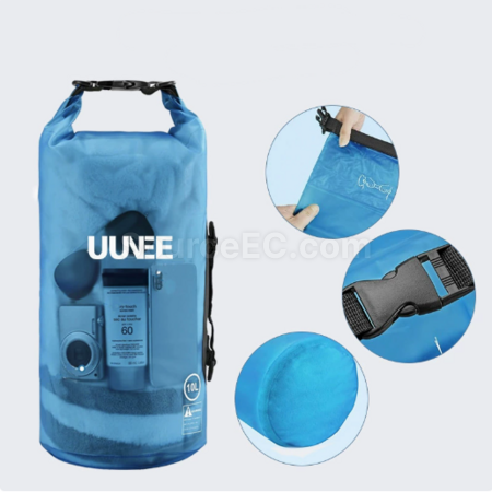 Customization Outdoor shoulder semi transparent waterproof bag Promotional Products