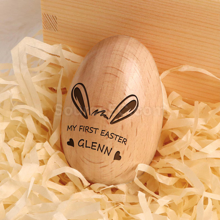 Customization Wooden Easter Egg Promotional Products