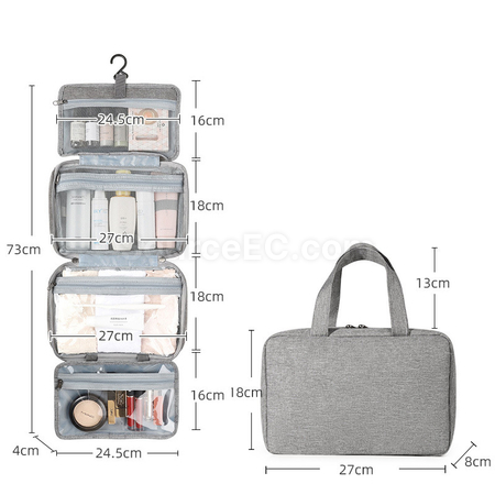 Customization Waterproof Travel Hook Toiletry Bag Promotional Products