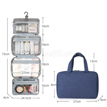 Customization Waterproof Travel Hook Toiletry Bag Promotional Products