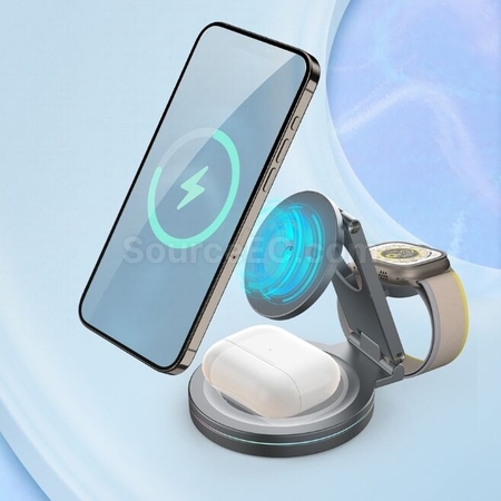 Customization 360° Magnetic Wireless Charging Stand Promotional Products
