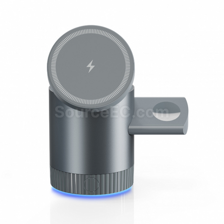 Customization Three-In-One Foldable Wireless Charger Promotional Products