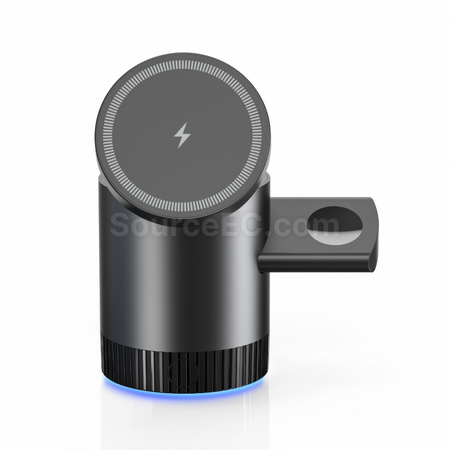Customization Three-In-One Foldable Wireless Charger Promotional Products