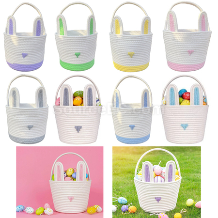 Customization Cotton Rope Woven Storage Basket Promotional Products