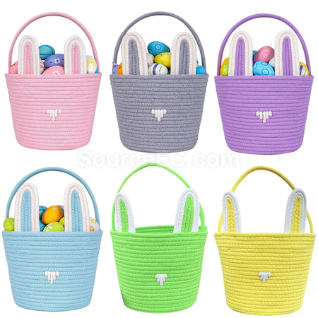 Customization Cotton Rope Woven Storage Basket Promotional Products