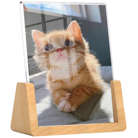 Customization U-shaped Vertical Acrylic Photo Frame Promotional Products
