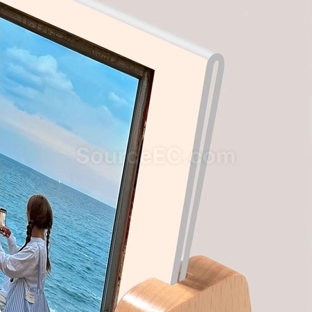 Customization  U-shaped Acrylic  Horizontal Photo Frame Promotional Products
