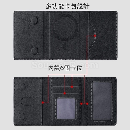Customization Tri-fold Nagnetic Card Holder Promotional Products