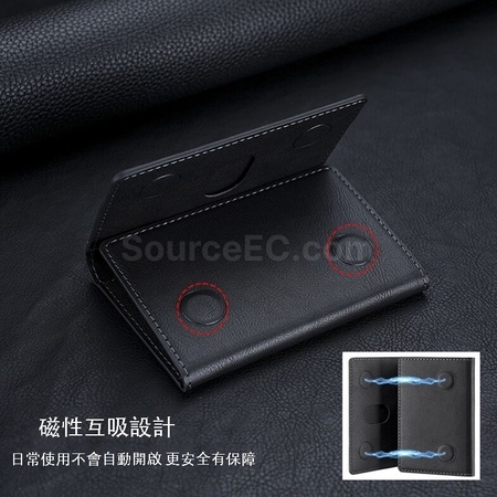 Customization Tri-fold Nagnetic Card Holder Promotional Products