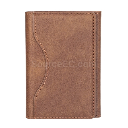 Customization Tri-fold Nagnetic Card Holder Promotional Products
