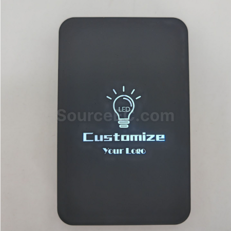 Customization LED illuminated Magsafe magnetic power bank Promotional Products