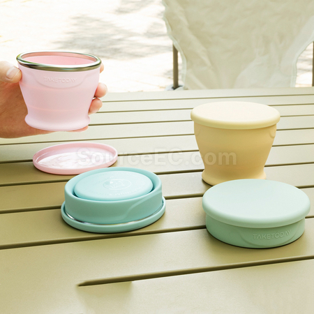 Customization 150ML Foldable Silicone Cup Promotional Products