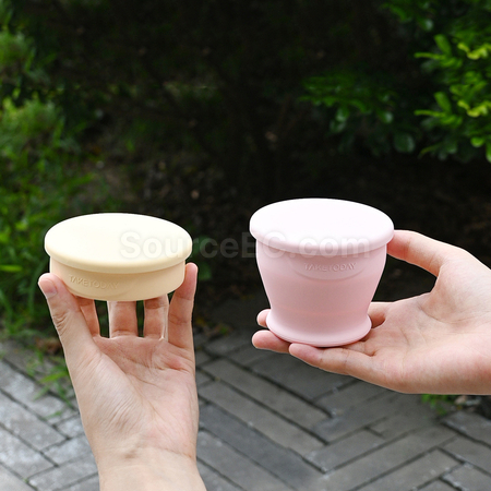Customization 150ML Foldable Silicone Cup Promotional Products