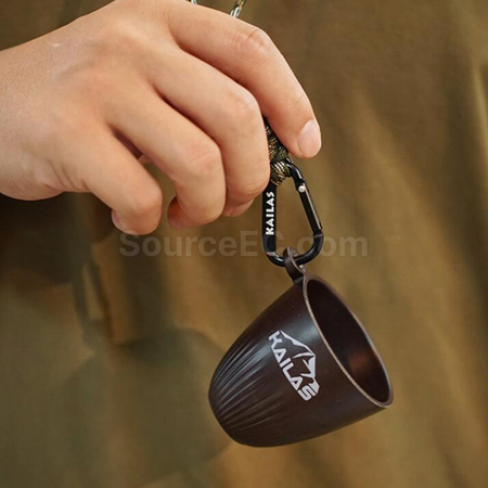 Customization Coffee Grounds Camping Cup Promotional Products