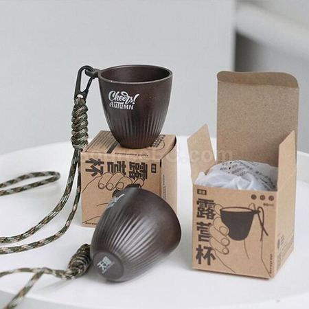 Customization Coffee Grounds Camping Cup Promotional Products