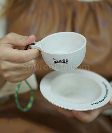 Customization Coffee Grounds Coffee Cups And Plates Promotional Products