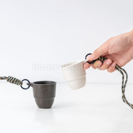 Customization Coffee Grounds Camping Cup Promotional Products