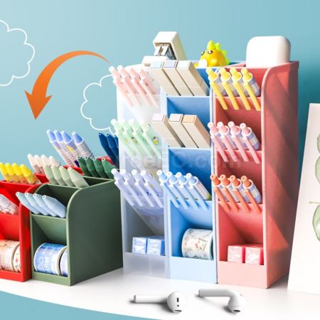 Customization Slanted Pen Holder Storage Box Promotional Products
