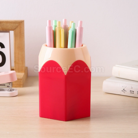 Customization Large Capacity Pen Holder Storage Tube Promotional Products