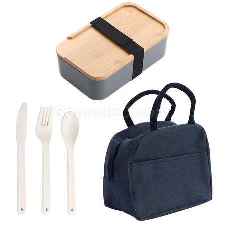 Customization Wheat Straw LunchBox Promotional Products