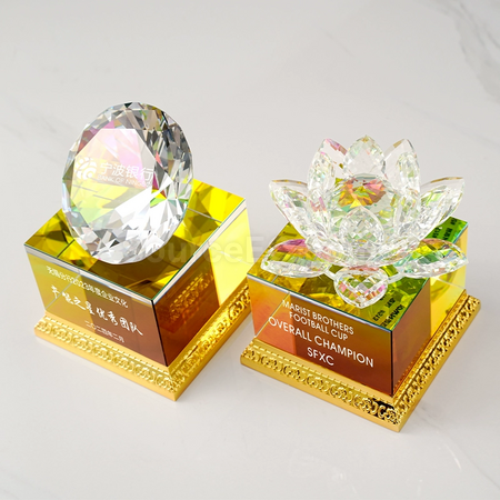 Customization Lotus Trophy Promotional Products