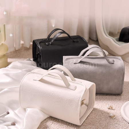 Customization Folding PU Storage Toiletry Bag Promotional Products