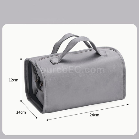 Customization Folding PU Storage Toiletry Bag Promotional Products