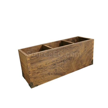 Customization  Wooden Pen Holder Storage Tube Promotional Products