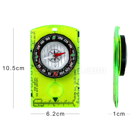 Customization Outdoor Map Ruler Compass Promotional Products