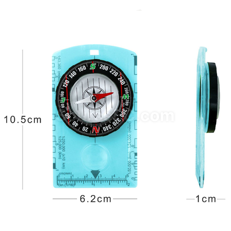 Customization Outdoor Map Ruler Compass Promotional Products