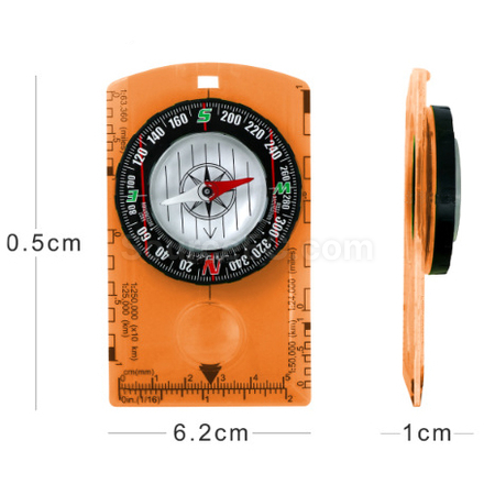 Customization Outdoor Map Ruler Compass Promotional Products