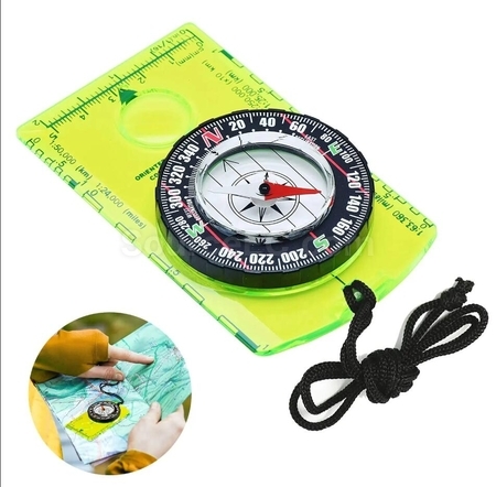 Customization Outdoor Map Ruler Compass Promotional Products