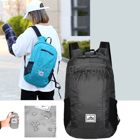 Customization Ultra-light Waterproof Outdoor Folding Hiking Backpack Promotional Products