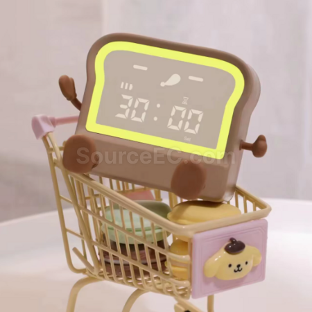 Customization Toast alarm clock Promotional Products