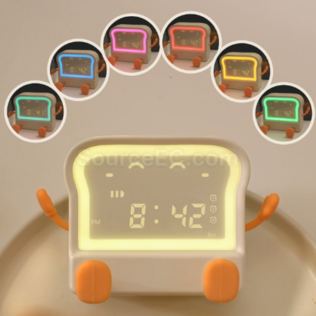 Customization Toast alarm clock Promotional Products