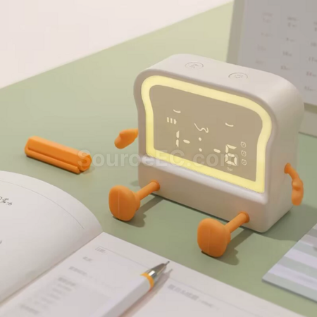 Customization Toast alarm clock Promotional Products