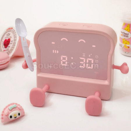 Customization Toast alarm clock Promotional Products