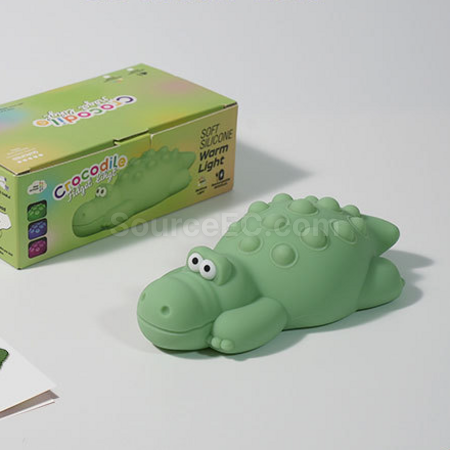 Customization Crocodile silicone decompression pat light Promotional Products