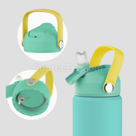 Customization Handheld liquid silicone suction nozzle insulated cup Promotional Products