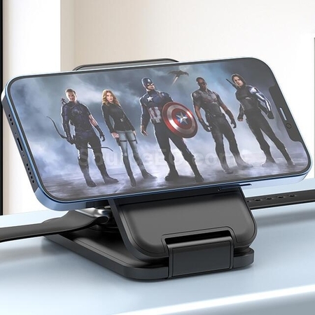 Customization Creative Retractable Mobile Power Bank With Built-in Wire Promotional Products